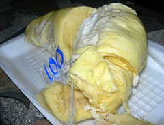 Durian flesh